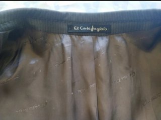 Traje Emidio Tucci Gris Rayas Hombre