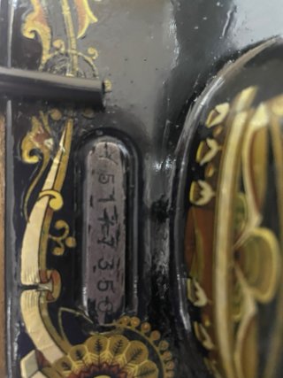 Máquina de coser Singer antigua