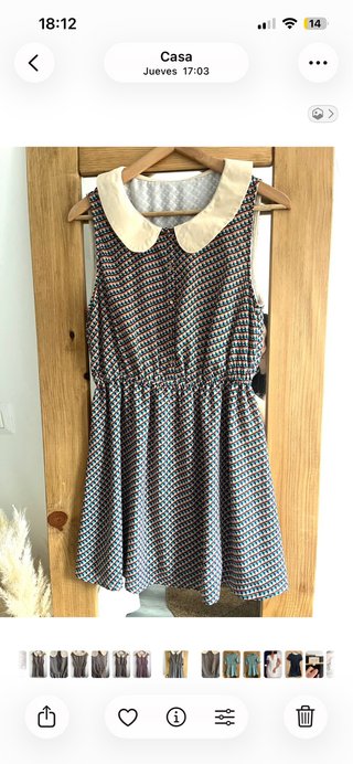 Vestido vintage estampado
