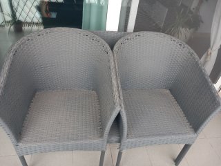 Conjunto Muebles Terraza Gris