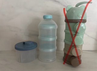 Dosificador leche infantil apilable