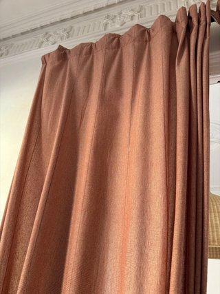Cortinas salmón