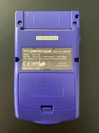 Nintendo Game Boy Color violeta