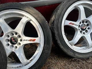 Llantas Japan Racing JR3 17” 5x100 Blancas