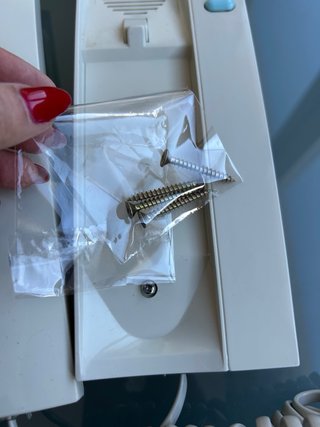 Telefonillo Fermax Blanco con Tornillos