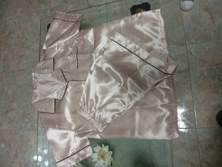 Pijama Seda Mujer Talla L Nuevo