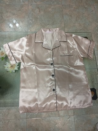 Pijama Seda Mujer Talla L Nuevo