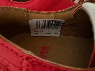 Zapatos Camper Piel Niños