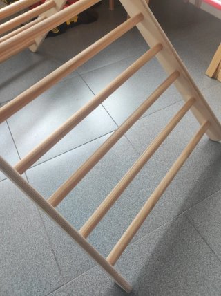 Triángulo Pikler madera