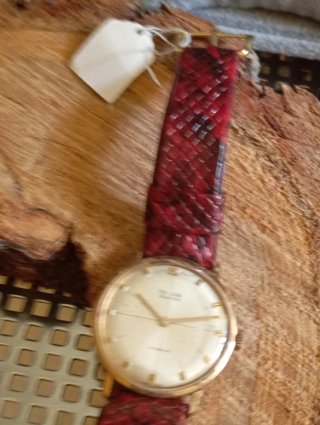 Orologio Velia Swiss Incabloc Oro Rosso