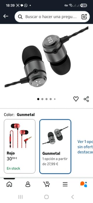 Auriculares SoundMAGIC E50 In-Ear Negros