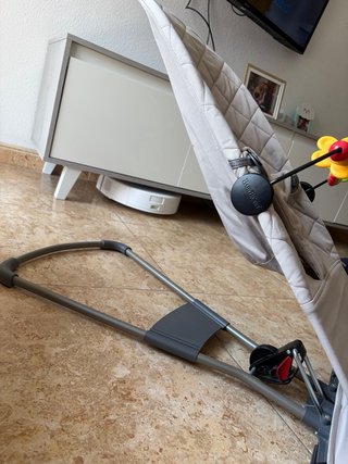 Hamaca Bebé BabyBjörn Bliss Gris