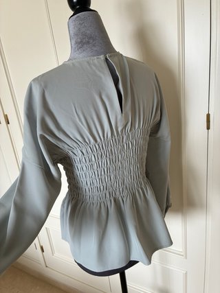 Blusa Sfera Gris Perla Talla M