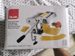 Macchina per Pasta Ibili in Acciaio Cromato