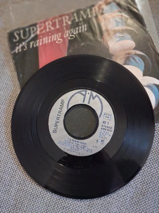 Supertramp: lote 3 discos single vinilo 45 rpm 7"