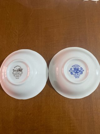2 Cuencos Porcelana Pontesa