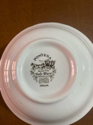 2 Cuencos Porcelana Pontesa