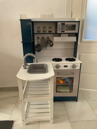 Cocina de madera infantil