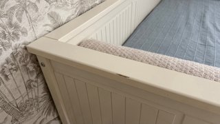 Cama diván HEMNES IKEA edición crema con 3 cajones