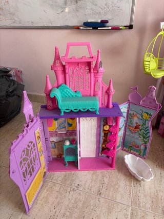 Castello di Giocattolo Barbie Rosa e Viola