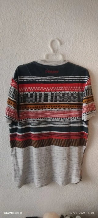 Camiseta Desigual Hombre Multicolor