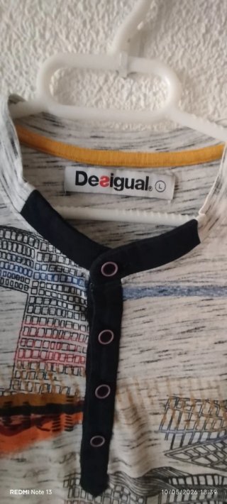 Camiseta Desigual Hombre Multicolor