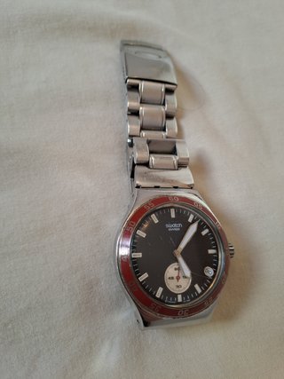 Swatch Irony Acero Inoxidable Rojo