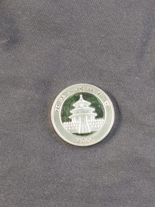 Moneda Panda Plata 2000 1oz (Leer descripción)