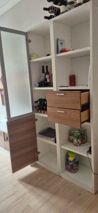 Conjunto Muebles Salón TV y Almacenamiento