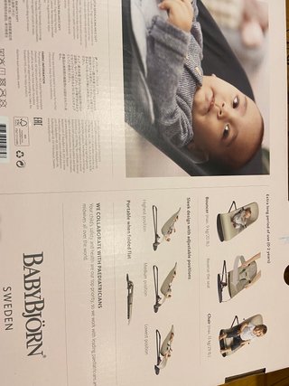 Hamaca BabyBjorn Gris