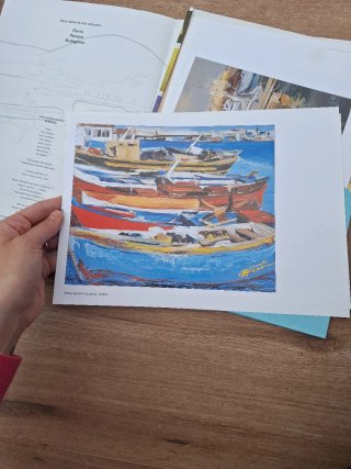 Láminas Modelo para Pintar Marinas