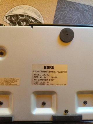Pedalera Korg Toneworks AX30G