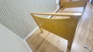 REGALO Somier y estructura de madera