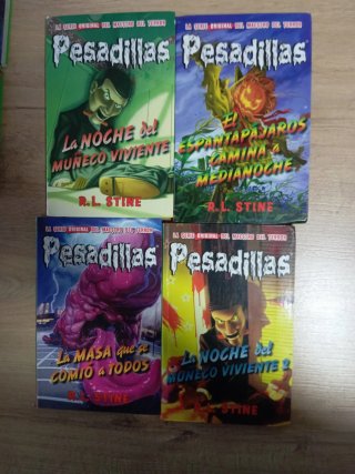 Colección 10 libros pesadillas