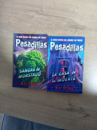 Colección 10 libros pesadillas