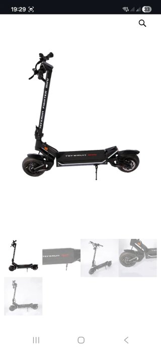 Teverun Fighter Mini Patinete Eléctrico