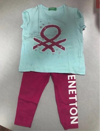 Conjunto deportivo niña Benetton