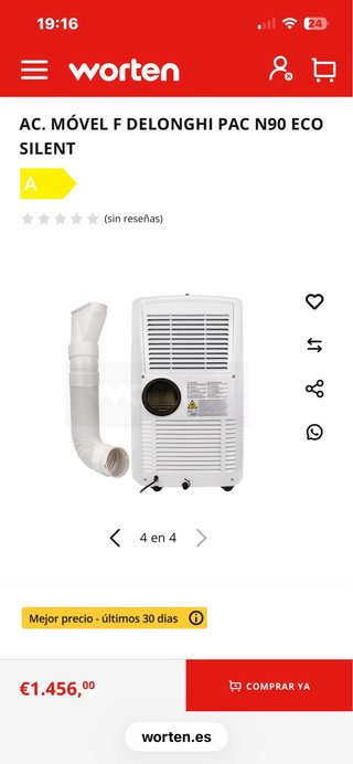 Aire Acondicionado DeLonghi Pinguino