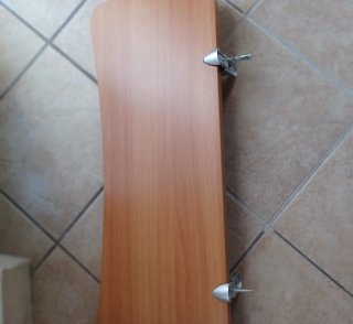 2 Mensole in legno marrone