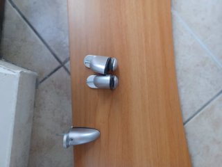2 Mensole in legno marrone