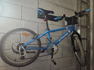 Bicicleta infantil B'TWIN 20 azul