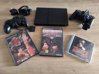 Lote Consola Sony PS2 Slim SCPH-70000 NTSC JAP de Segunda mano por