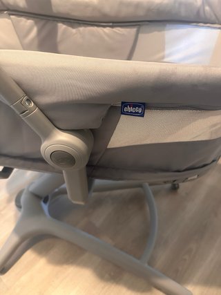 Moisés para bebé gris