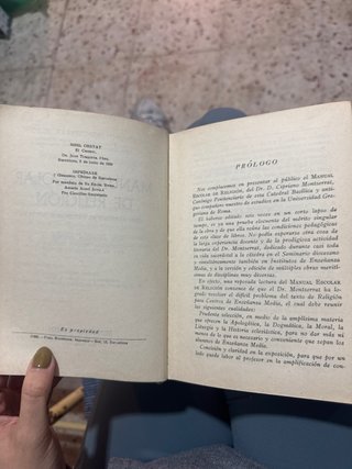 Manual escolar de Religion