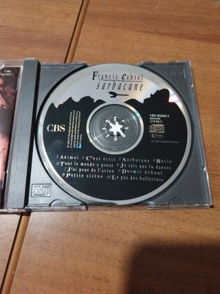 CD Francis Cabrel Sarbacane 1989