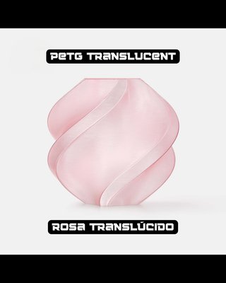 Filamento PETG Translucido Bambu Lab Rosa 1kg