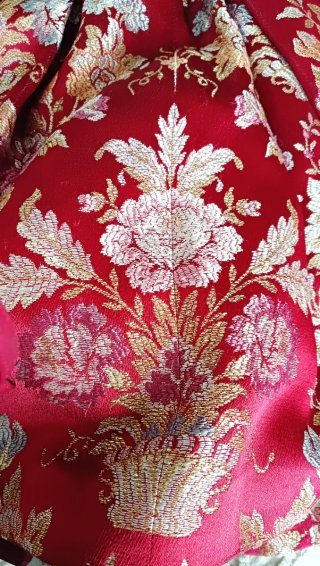 Traje Fallera Niña Oro y Rojo