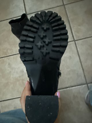 Botines negros tacón plataforma