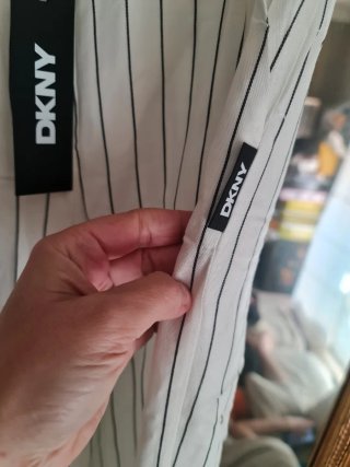 DKNY Wide Leg Rayas - Nuevo con Etiquetas T.XS/12a