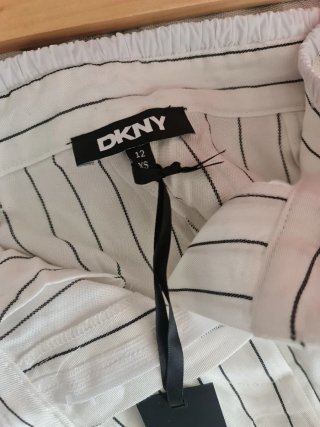 DKNY Wide Leg Rayas - Nuevo con Etiquetas T.XS/12a